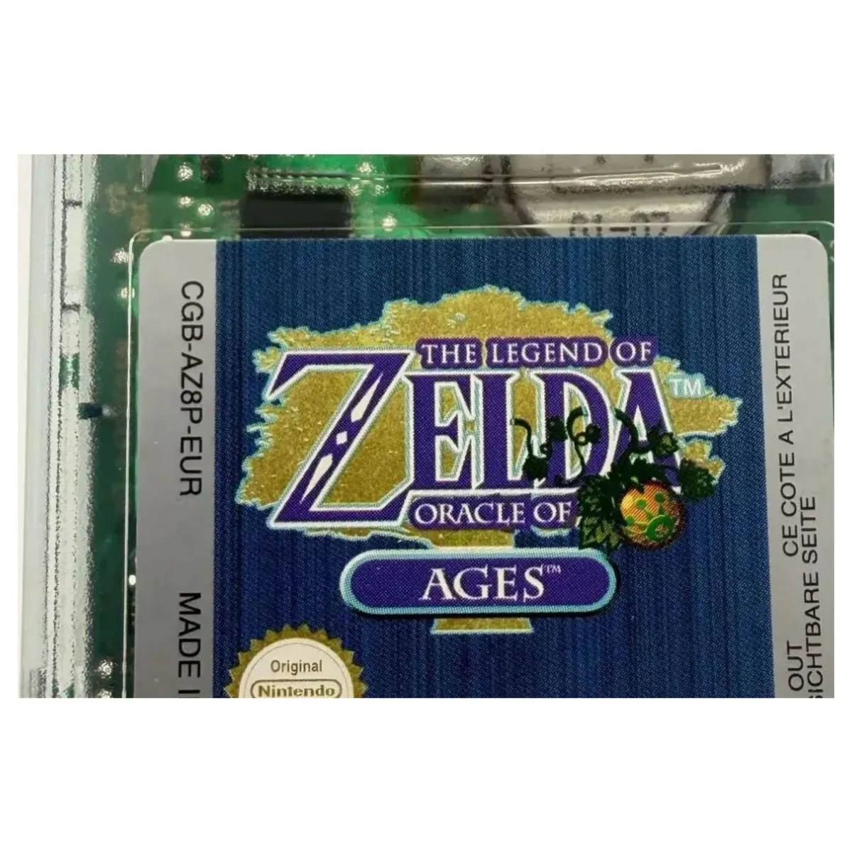 The Legend of Zelda: Oracle of Ages Game Boy / Color Label — Losse cartridge