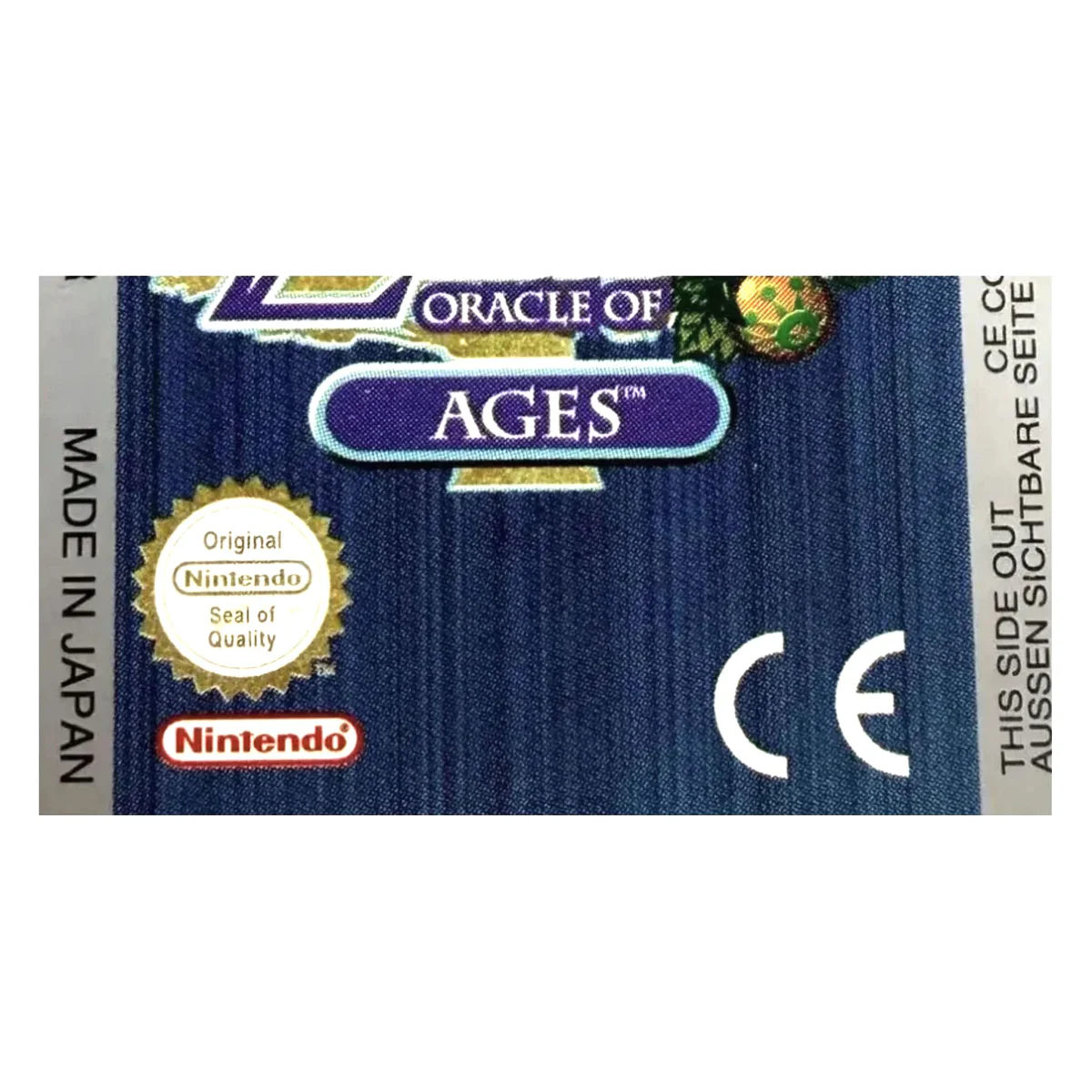 The Legend of Zelda: Oracle of Ages (Game Boy / Color) — detailní fotografie 3