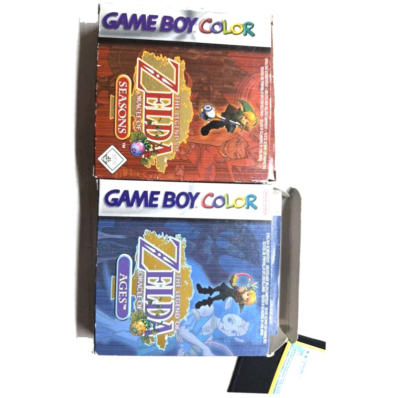 The Legend of Zelda: Oracle of Seasons & Oracle of Ages (2 games) (Game Boy / Color) Game in doos — Goed — origineel kopen bij Gameshop Enter
