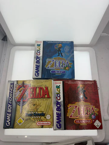 The Legend of Zelda: Oracle of Seasons & Oracle of Ages (2 games) (Game Boy / Color) — Game in doos, Goede staat — origineel tweedehands kopen bij Gameshop Enter