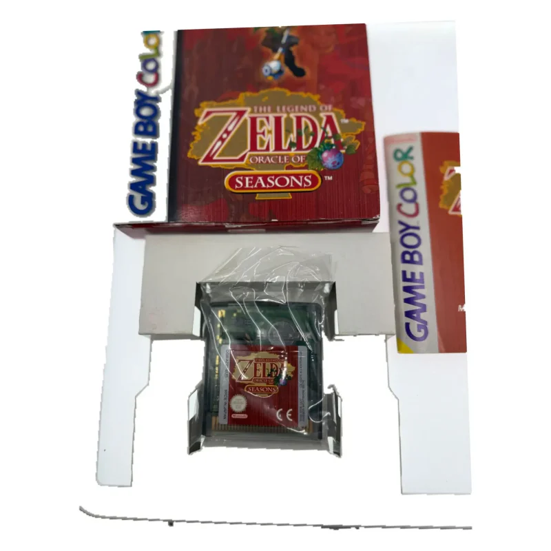 The Legend of Zelda: Oracle of Seasons (Game Boy / Color) Game in doos — Goed — origineel kopen bij Gameshop Enter