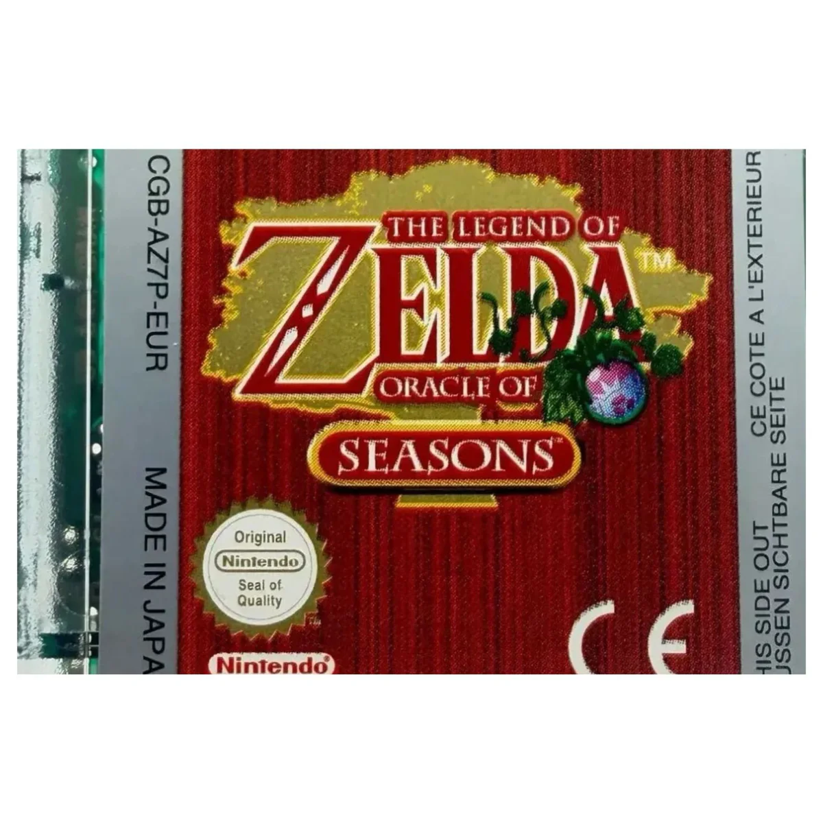 The Legend of Zelda: Oracle of Seasons Game Boy / Color Label — Losse cartridge