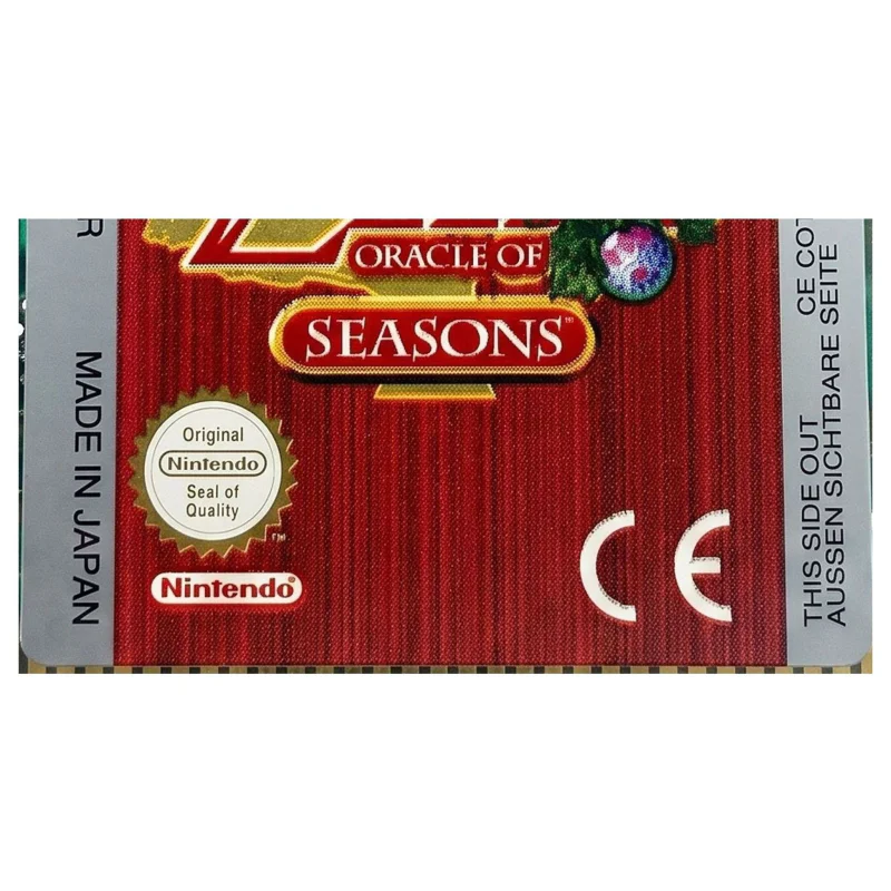 The Legend of Zelda: Oracle of Seasons (Game Boy / Color) — detailní fotografie 3