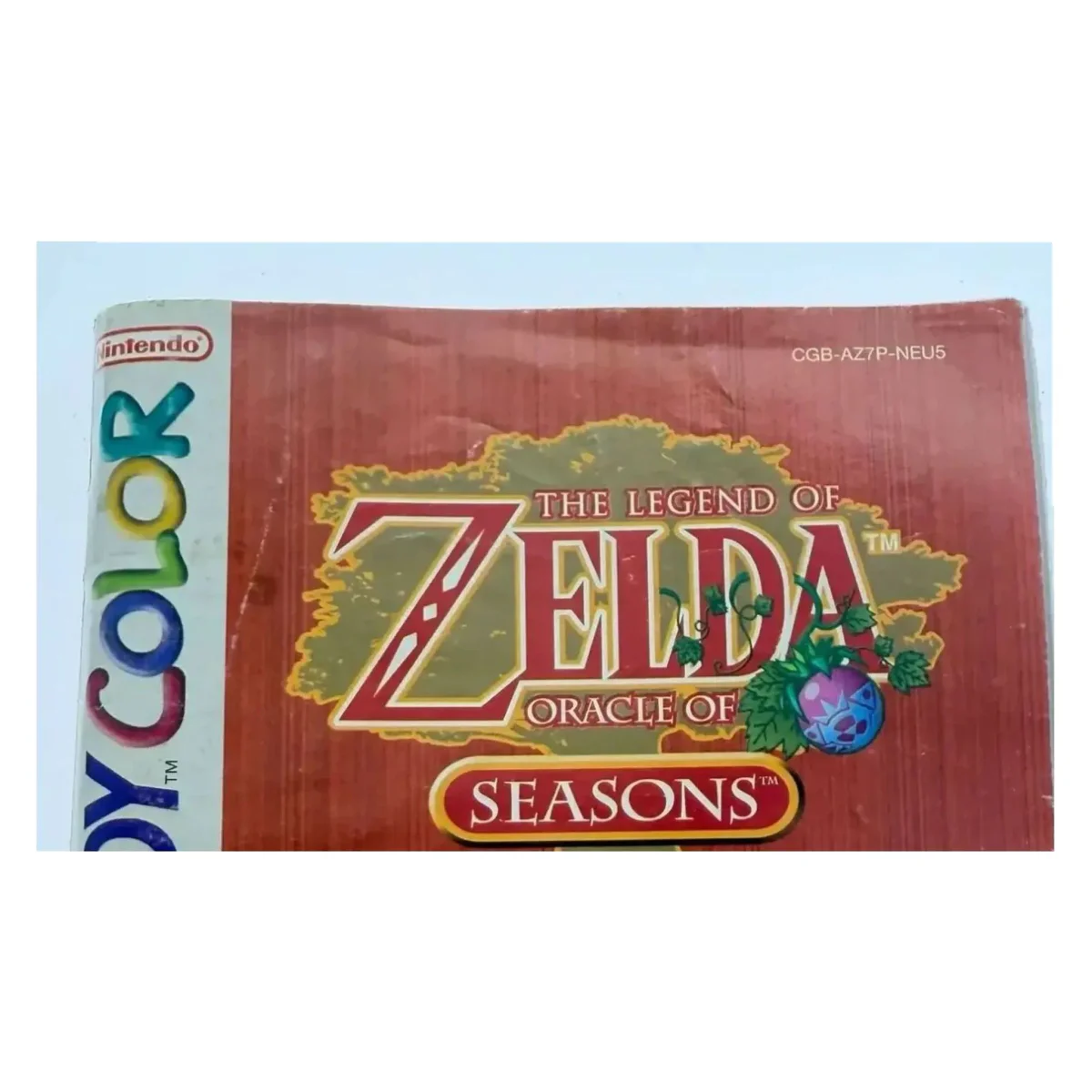 The Legend of Zelda: Oracle of Seasons — notice d’origine (Game Boy / Color) — photo détaillée 1