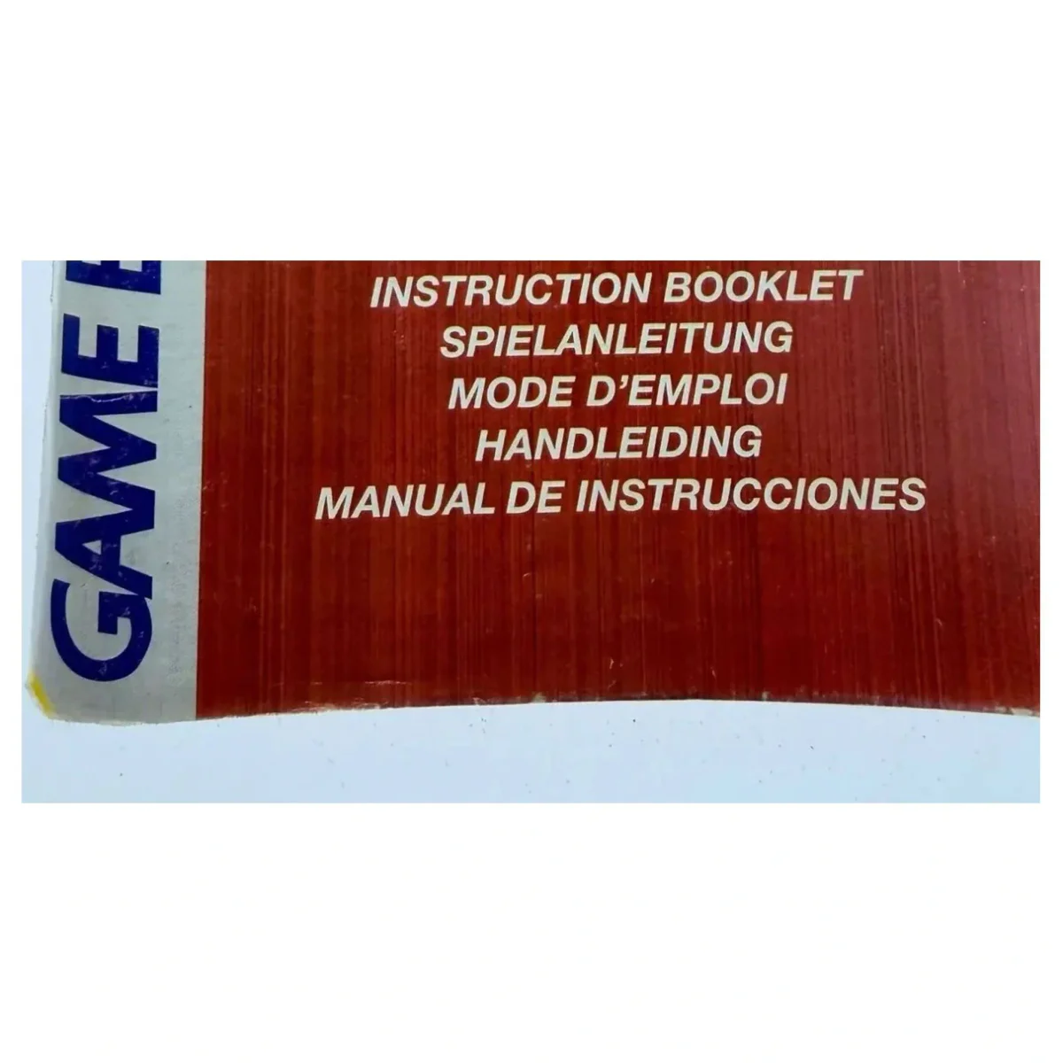 The Legend of Zelda: Oracle of Seasons — originele handleiding Game Boy / Color Binnenkant — Met handleiding