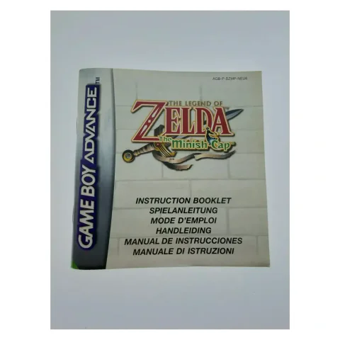 The Legend of Zelda: The Minish Cap — originele handleiding (Game Boy Advance) — Alleen handleiding, Goede staat — origineel tweedehands kopen bij Gameshop Enter