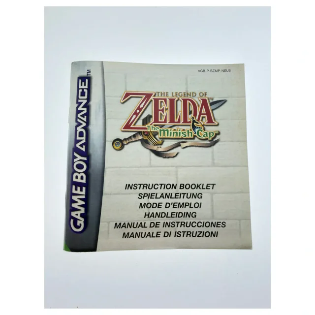 The Legend of Zelda: The Minish Cap — original manual — Game Boy Advance