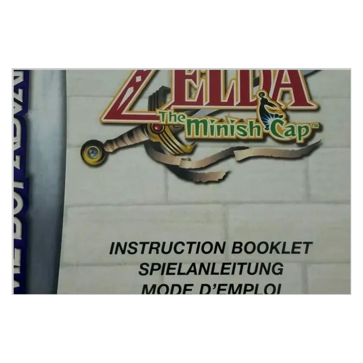 The Legend of Zelda: The Minish Cap — Original-Anleitung (Game Boy Advance) — Detailfoto 2