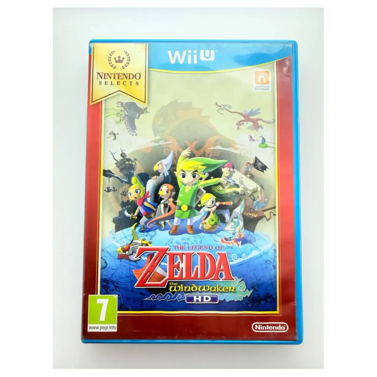 The Legend of Zelda: The Wind Waker HD Wii U Voorkant — Game in doos