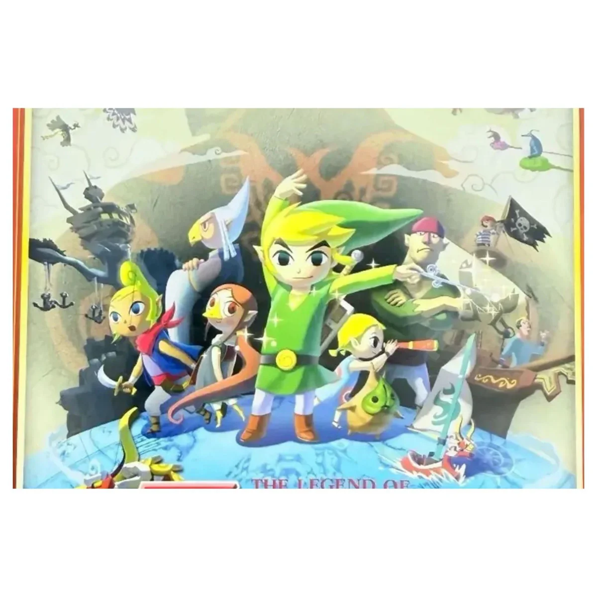 The Legend of Zelda: The Wind Waker HD Wii U Label — Game in doos