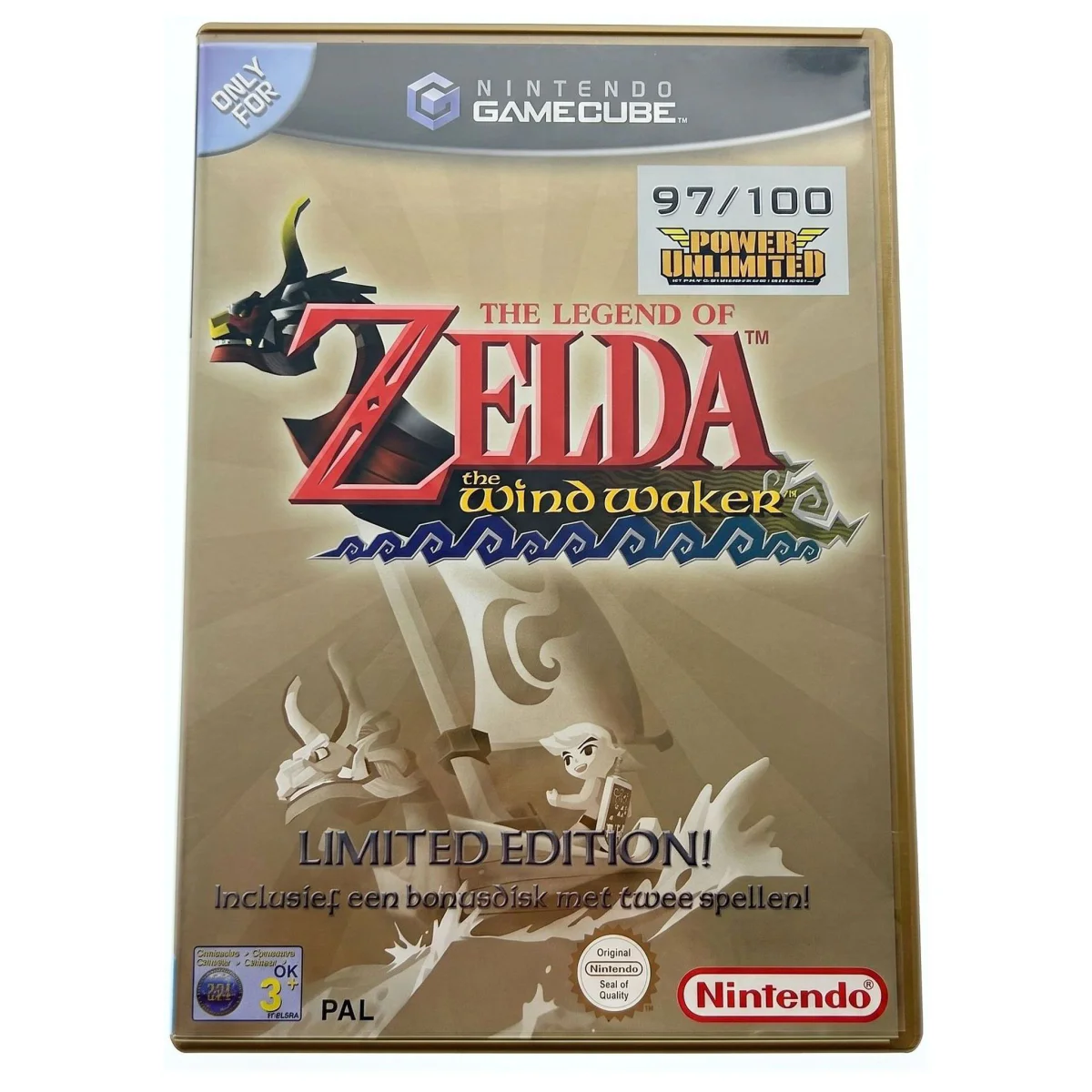 The Legend of Zelda: The Wind Waker (Limited Edition) GameCube Voorkant — Game in doos