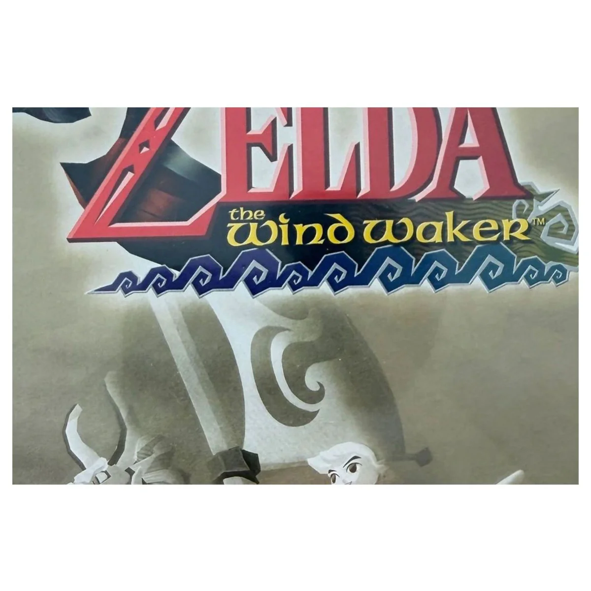The Legend of Zelda: The Wind Waker (Player's Choice) GameCube Label — Game in doos