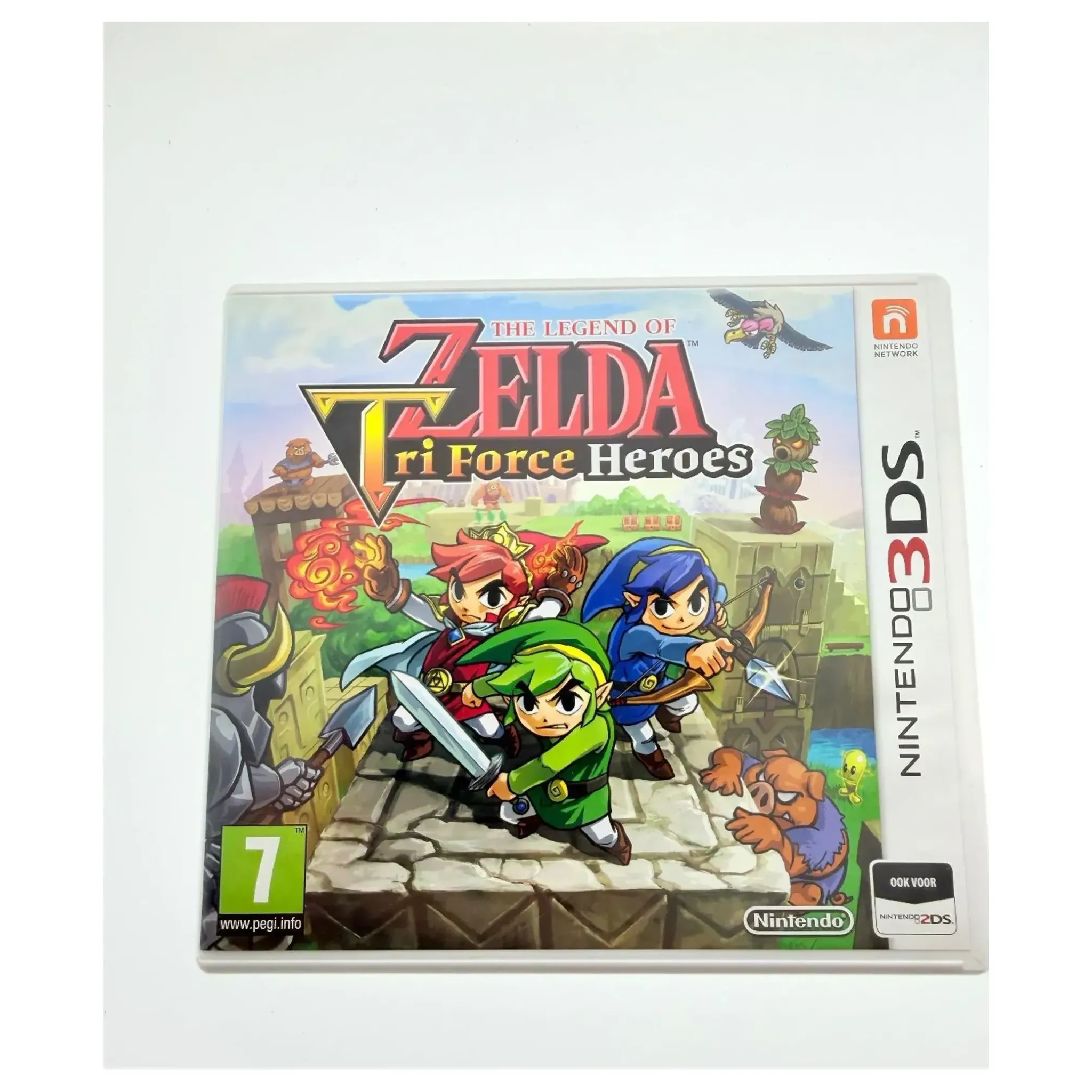 The Legend of Zelda: Tri Force Heroes (Nintendo 3DS) Game in doos — Goed staat — origineel kopen bij Gameshop Enter