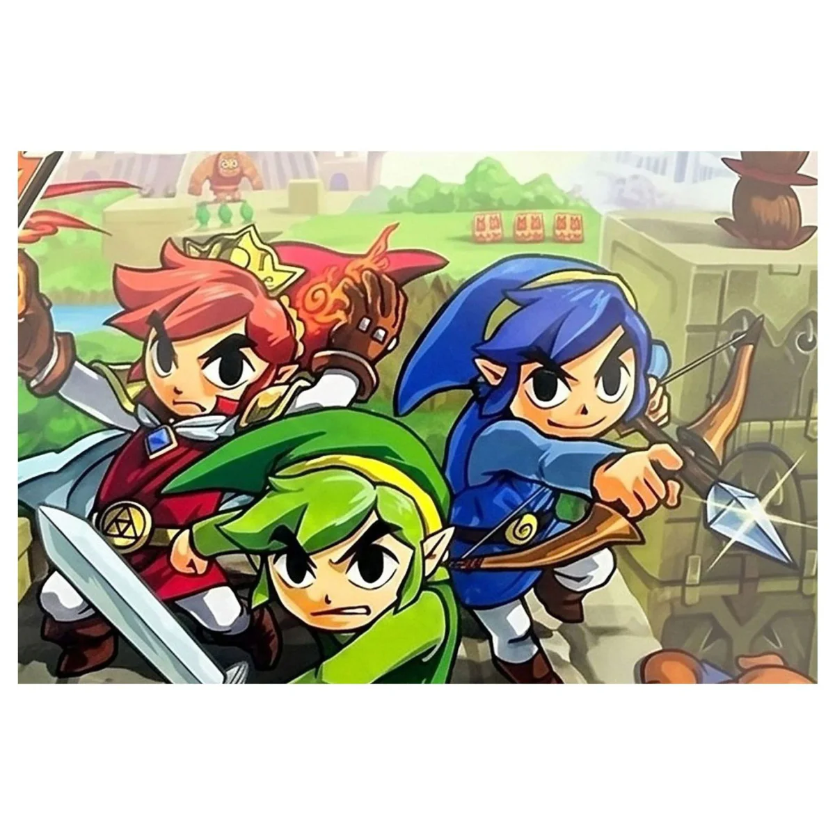 The Legend of Zelda: Tri Force Heroes Nintendo 3DS Label — Game in doos
