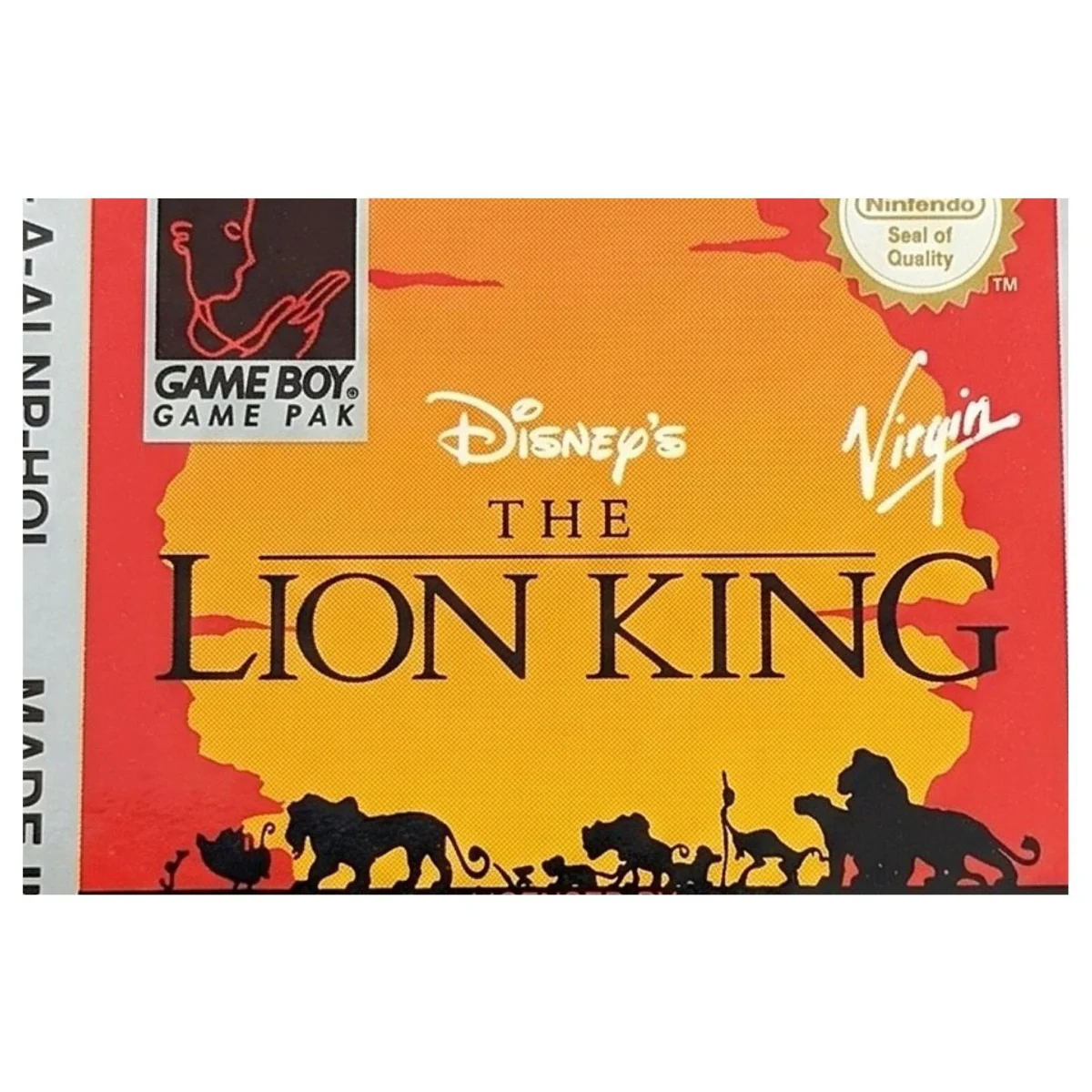 The Lion King (Game Boy / Color) — detaljefoto 2