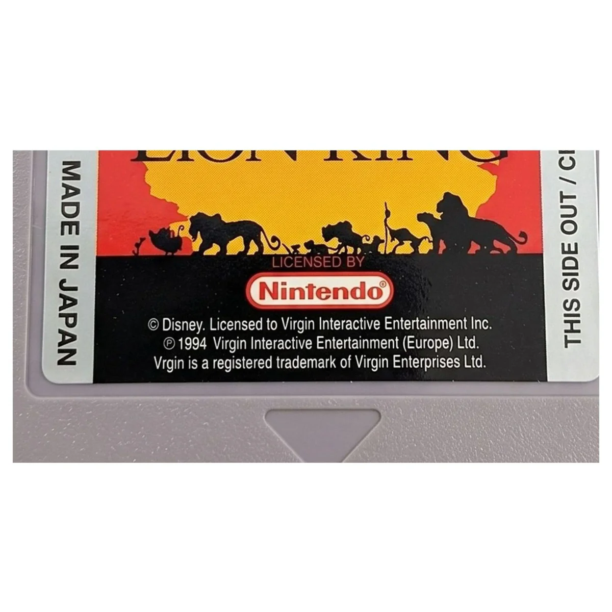The Lion King (Game Boy / Color) — detaljefoto 3