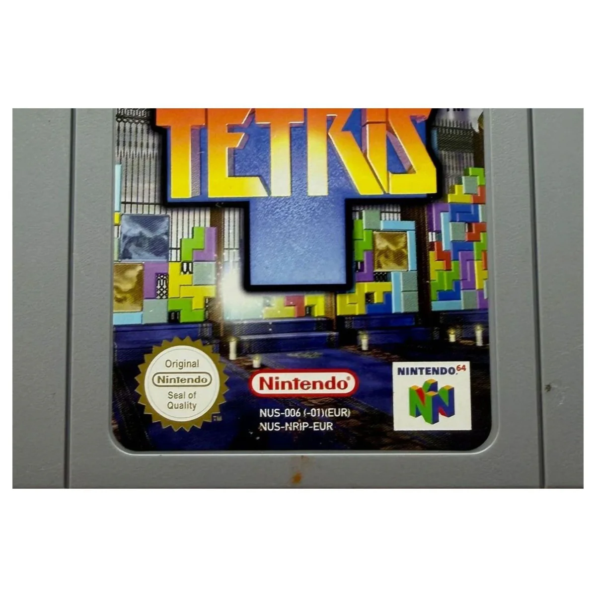 The New Tetris Nintendo 64 Label — Losse cartridge