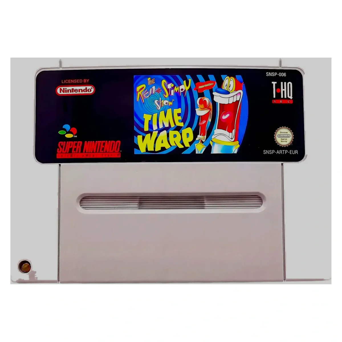 The Ren & Stimpy Show Time Warp Super Nintendo Voorkant — Losse cartridge