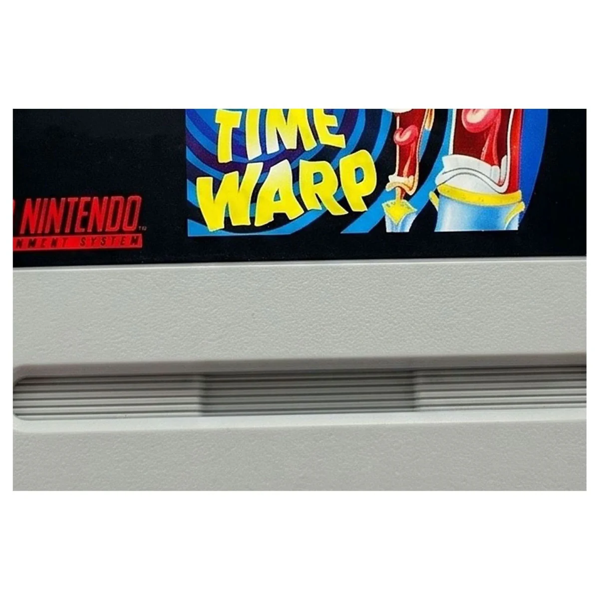 The Ren & Stimpy Show Time Warp Super Nintendo Label — Losse cartridge