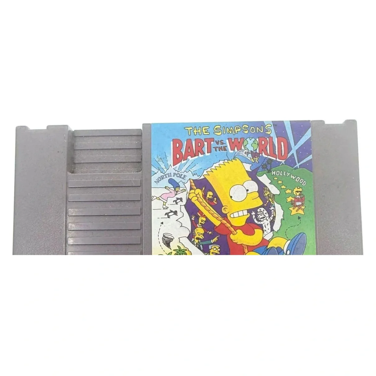 The Simpsons: Bart vs. the World (NES) — Detailfoto 1