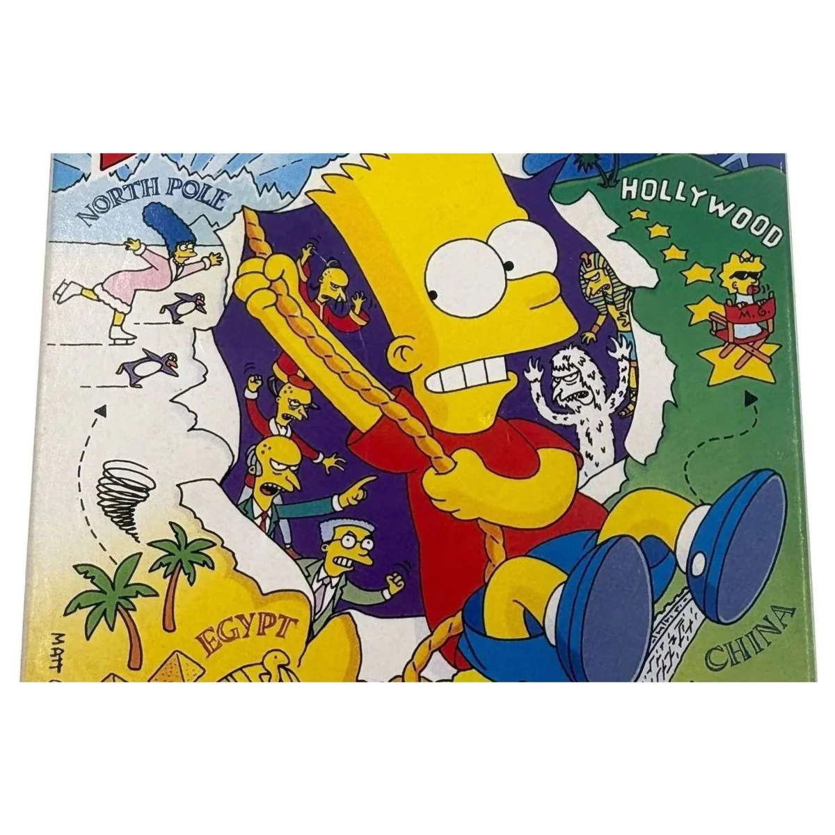 The Simpsons: Bart vs. The World (NES) — Detailfoto 2