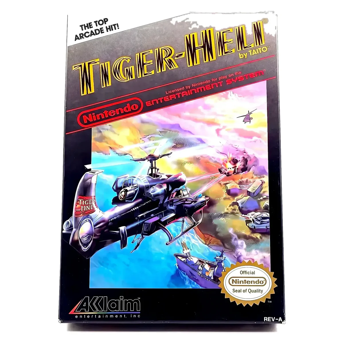 Tiger-Heli (NES) — Hra v originální krabici