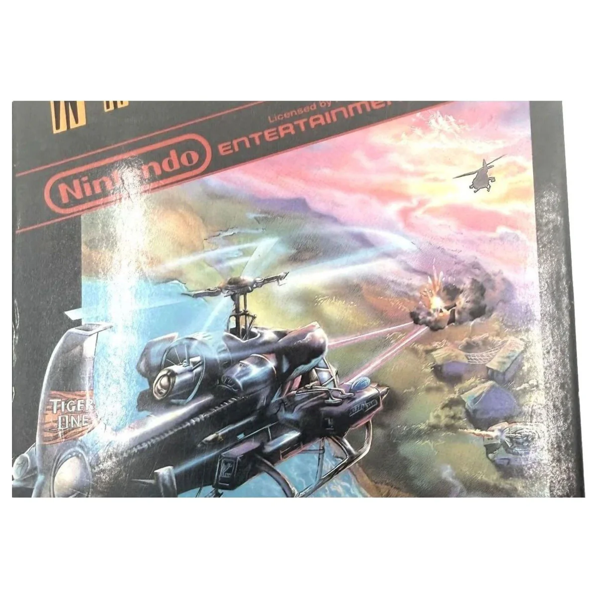 Tiger-Heli NES Label — Game in doos