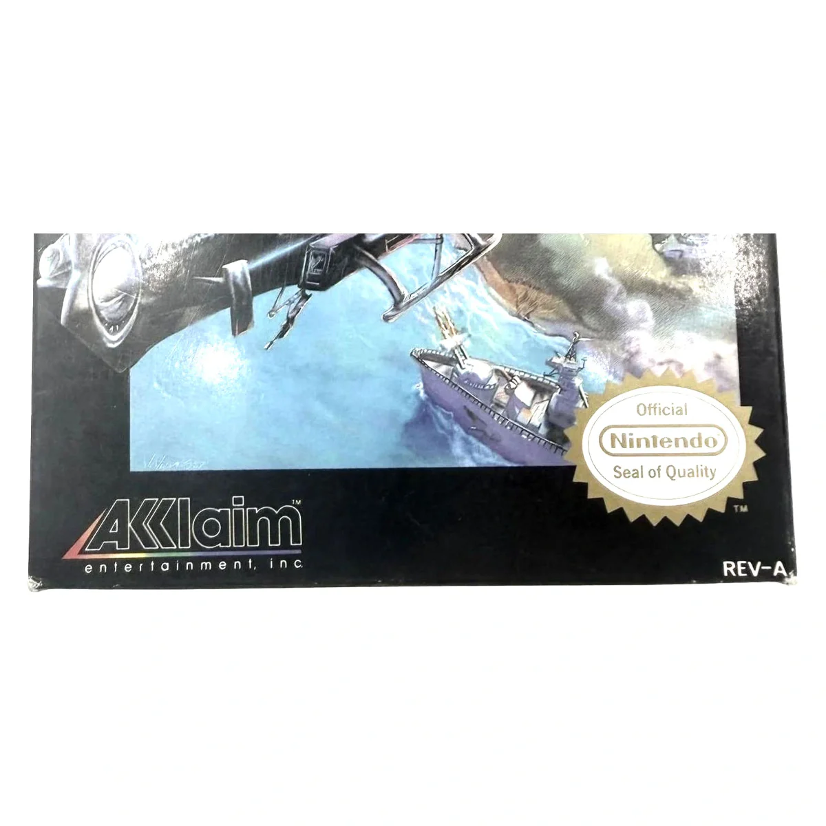 Tiger-Heli NES Binnenkant — Game in doos