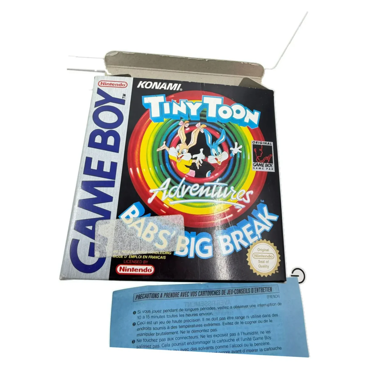 Tiny Toon Adventures: Babs Big Break (Game Boy / Color) — Pouze prázdná krabice (bez hry)