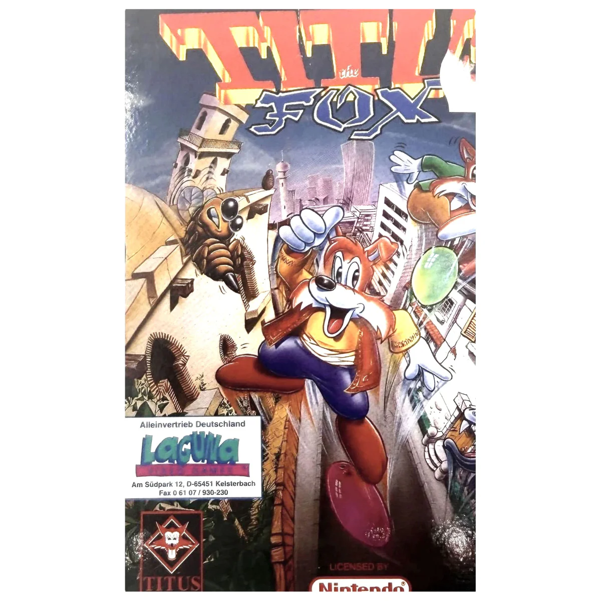 Titus the Fox (Game Boy / Color) — Detailfoto 2