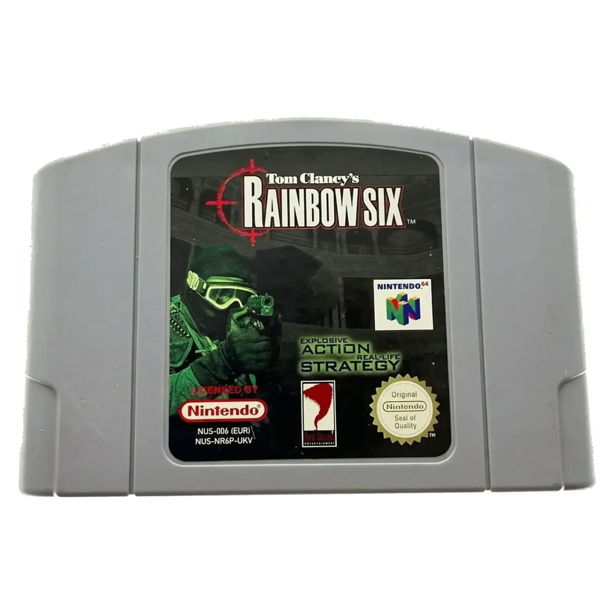 Tom Clancy's Rainbow Six Nintendo 64 Voorkant — Losse cartridge