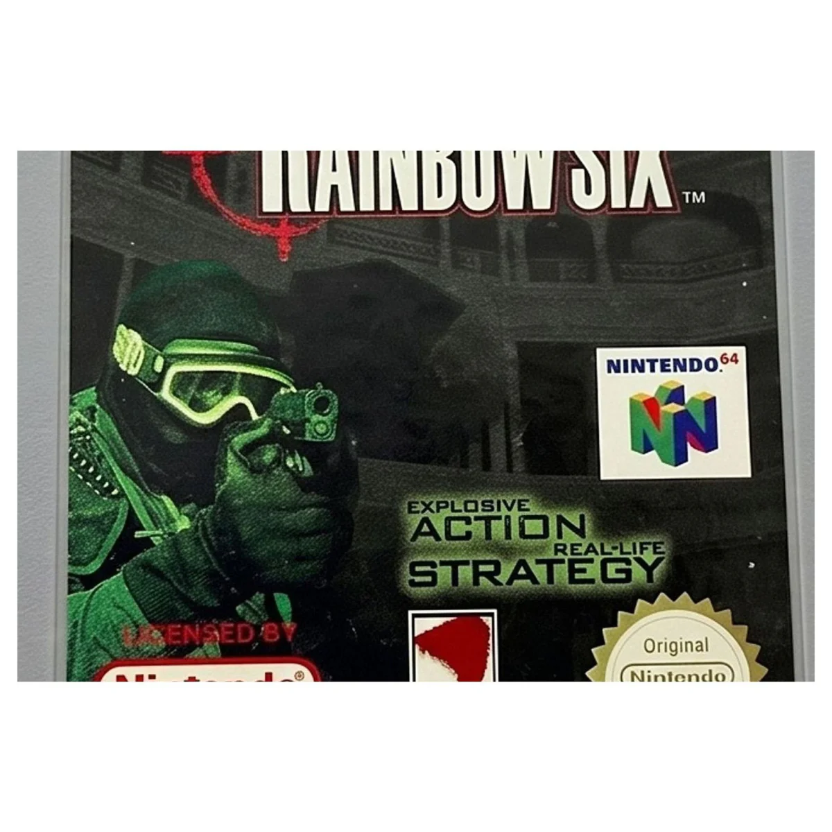 Tom Clancy's Rainbow Six (Nintendo 64) — detalės nuotrauka 2