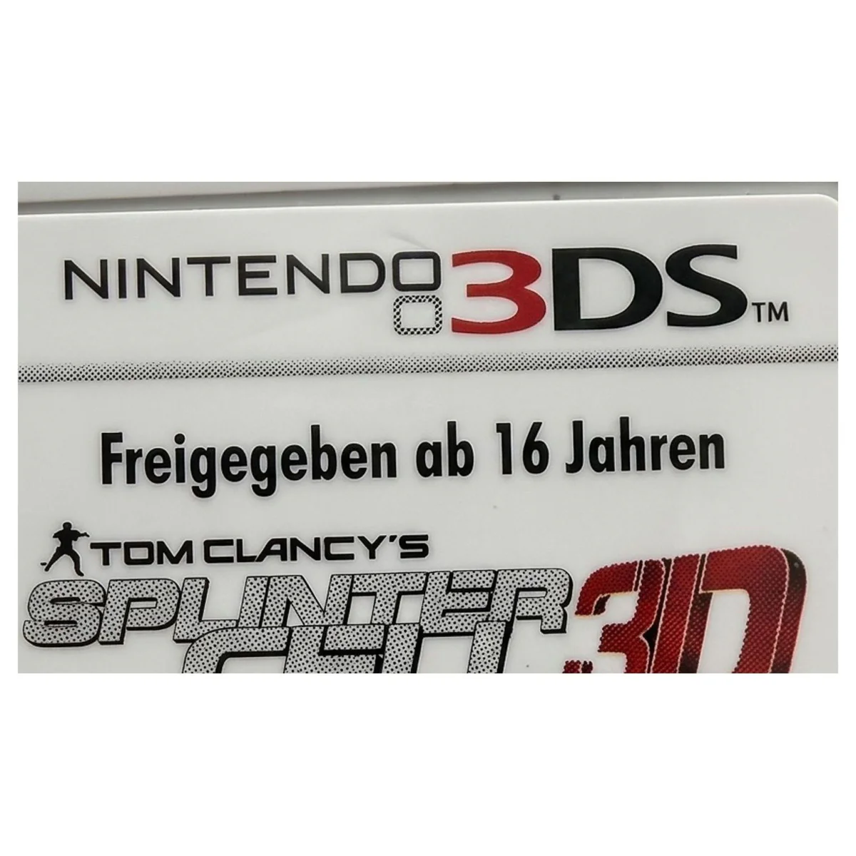 Tom Clancy's Splinter Cell 3D (Nintendo 3DS) — detailní fotografie 1