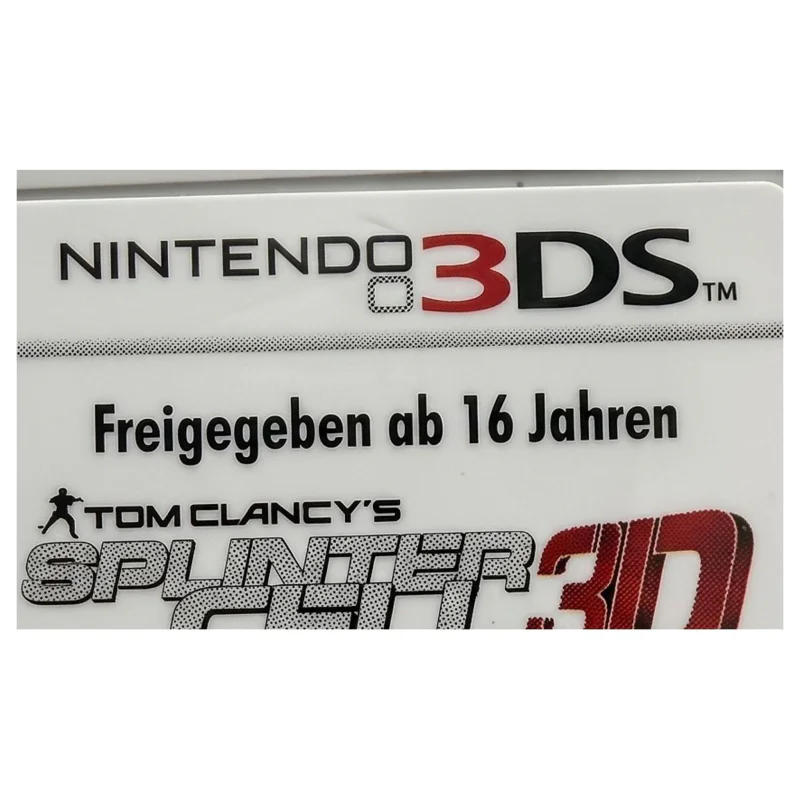 Tom Clancy's Splinter Cell 3D (Nintendo 3DS) — detailní fotografie 1