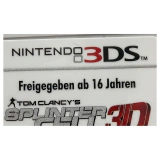 Tom Clancy's Splinter Cell 3D Nintendo 3DS Detail — Losse cartridge