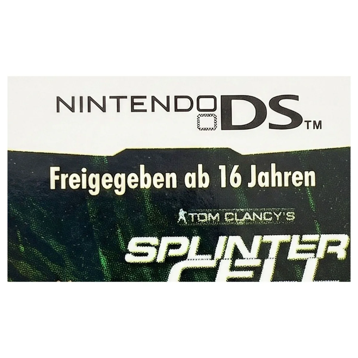 Tom Clancy's Splinter Cell: Chaos Theory Nintendo DS Detail — Losse cartridge