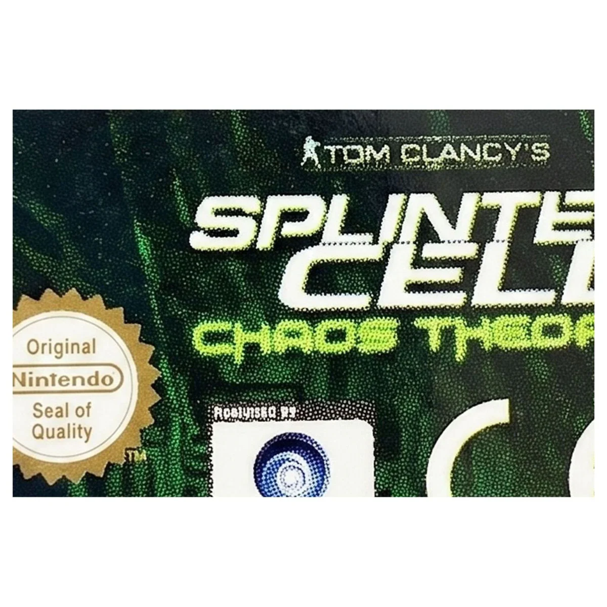 Tom Clancy's Splinter Cell: Chaos Theory Nintendo DS Label — Losse cartridge