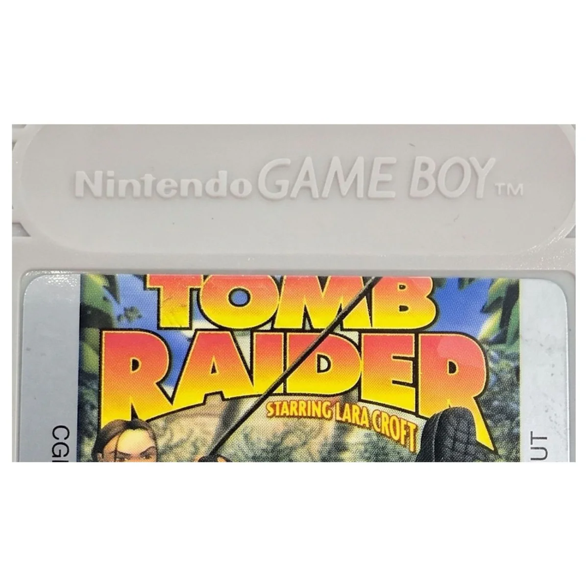 Tomb Raider Game Boy / Color Detail — Losse cartridge