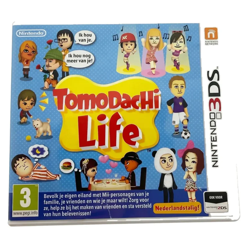 Tomodachi Life (Nintendo 3DS) Game in doos — Goed — origineel kopen bij Gameshop Enter