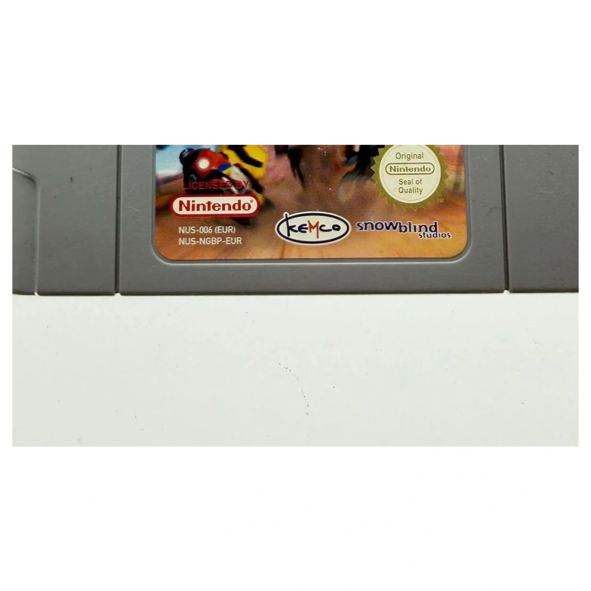 Top Gear Hyper Bike Nintendo 64 Binnenkant — Losse cartridge