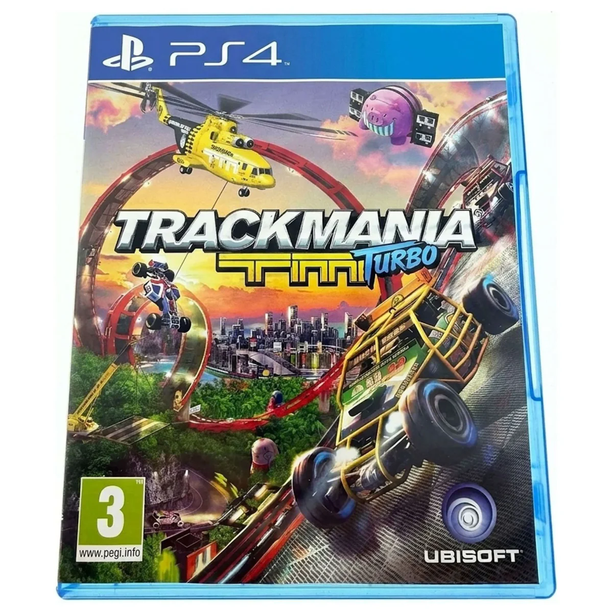 Trackmania Turbo PlayStation 4 Voorkant — Game in doos