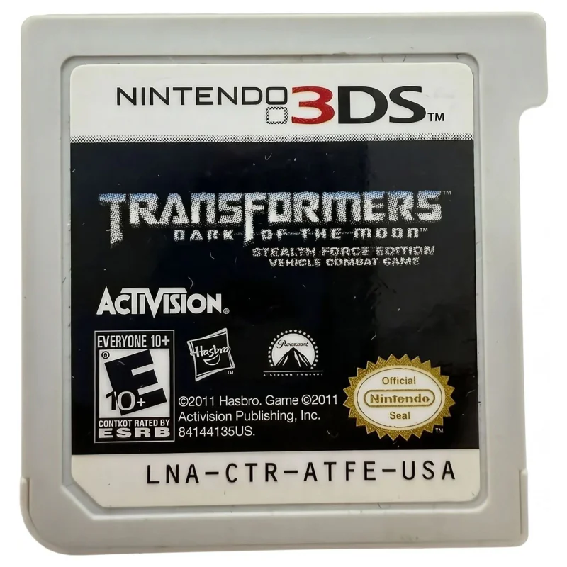 Transformers: Dark of the Moon - Stealth Force Edition (Nintendo 3DS) — Solo cartuccia (senza scatola)