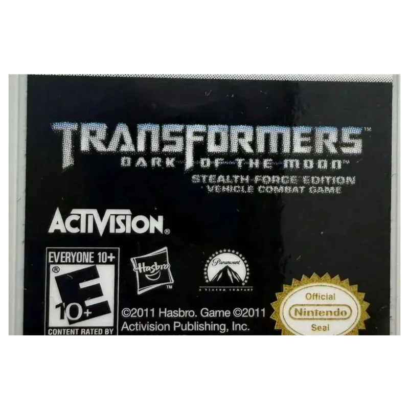 Transformers: Dark of the Moon - Stealth Force Edition (Nintendo 3DS) — detailní fotografie 2