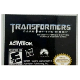 Transformers: Dark of the Moon - Stealth Force Edition Nintendo 3DS Label — Losse cartridge