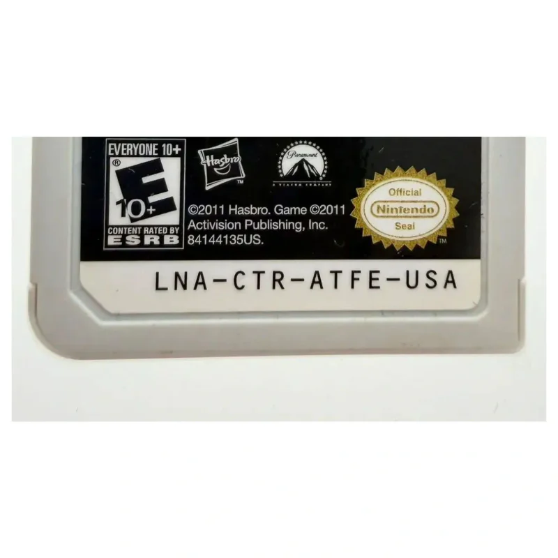 Transformers: Dark of the Moon - Stealth Force Edition (Nintendo 3DS) — detailní fotografie 3