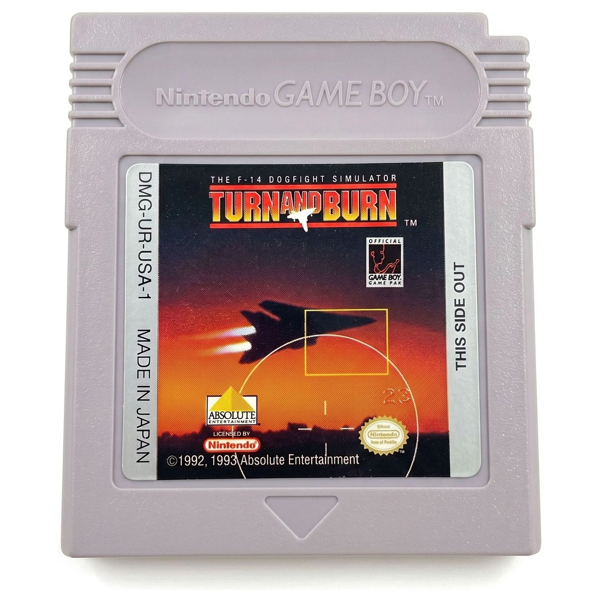Turn and Burn: The F-14 Dogfight Simulator (Game Boy / Color) — Losse cartridge, Goed staat — origineel tweedehands kopen bij Gameshop Enter