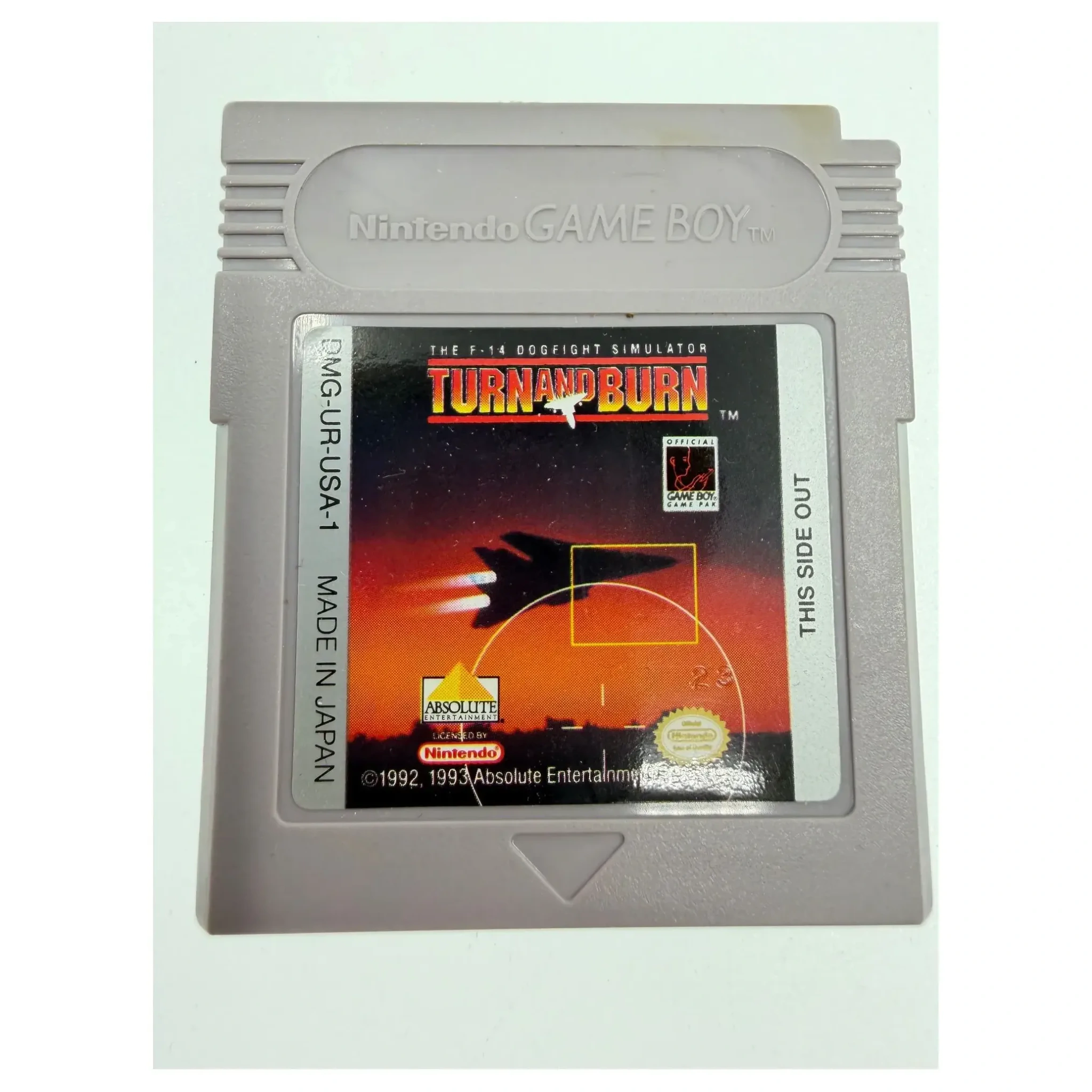 Turn and Burn: The F-14 Dogfight Simulator (Game Boy / Color) Losse cartridge — Goed staat — origineel kopen bij Gameshop Enter