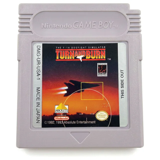 Turn and Burn: The F-14 Dogfight Simulator — Game Boy / Color