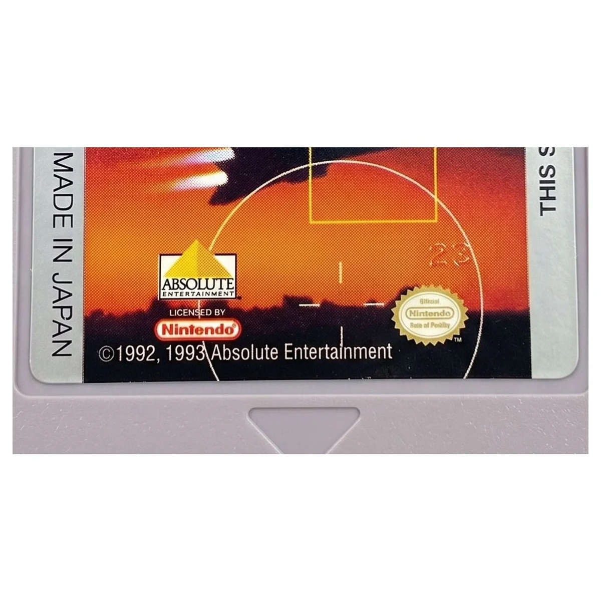 Turn and Burn: The F-14 Dogfight Simulator Game Boy / Color Binnenkant — Losse cartridge