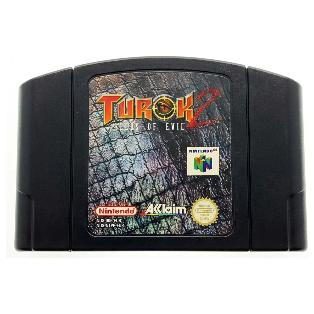 Turok 2: Seeds of Evil Nintendo 64 Voorkant — Losse cartridge